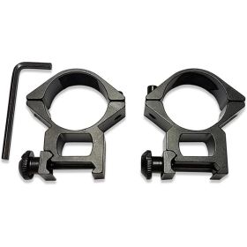 2pcs Outdoor Tactical Equipment 25.4mm High Profile Sight Installation Ring 11mm Optical Sight Base (Option: 2pcs)